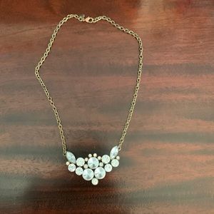 J. Crew Factory Crystal Statement Necklace